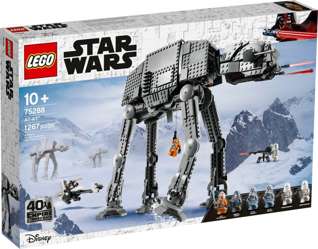 Caja LEGO Caja Caminante AT AT Star Wars (75288)