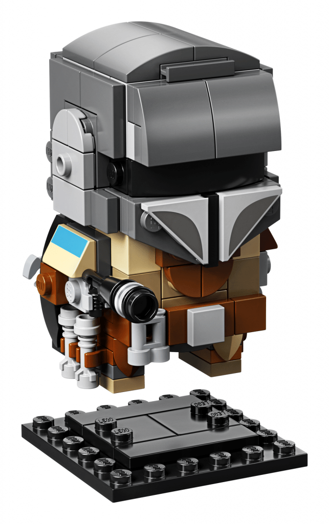 El Mandaloriano Montaje LEGO BrickHeadz 75317