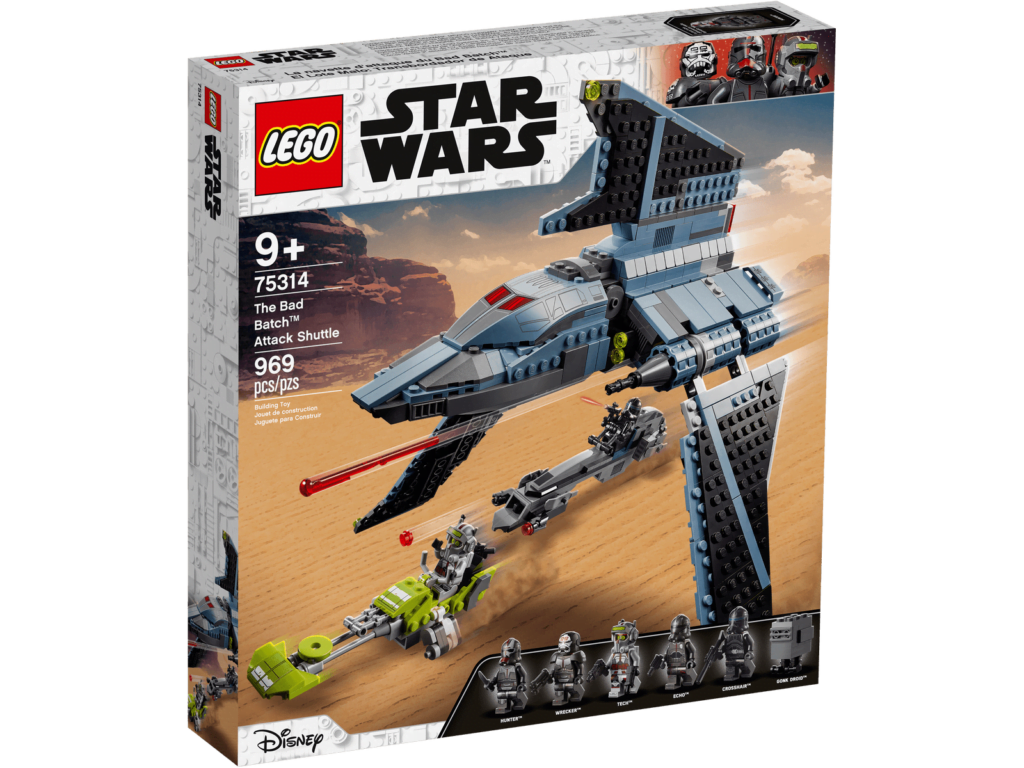 LEGO The Bad Batch: Attack Shuttle 75314
