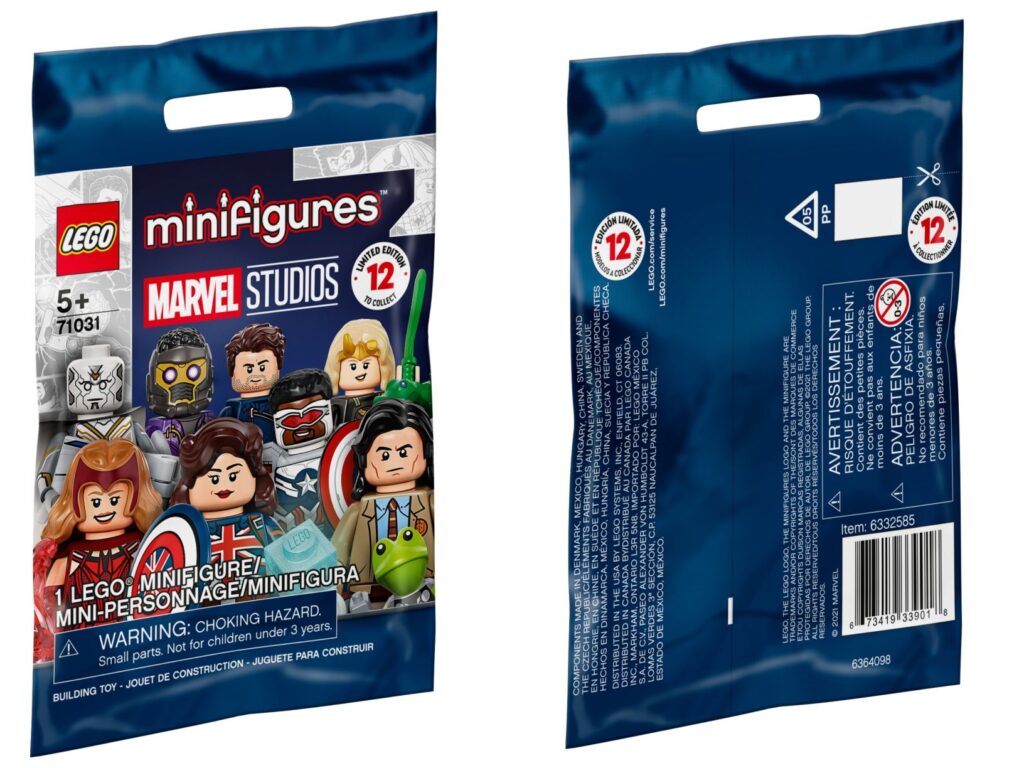 Bolsita de LEGO Minifigures Marvel Studios (71031)
