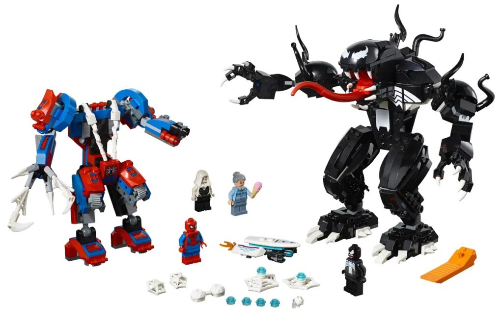 LEGO Spider-Man 76115: Robot-Araña vs. Venom